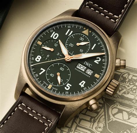 IWC pilot's watch chronograph spitfire